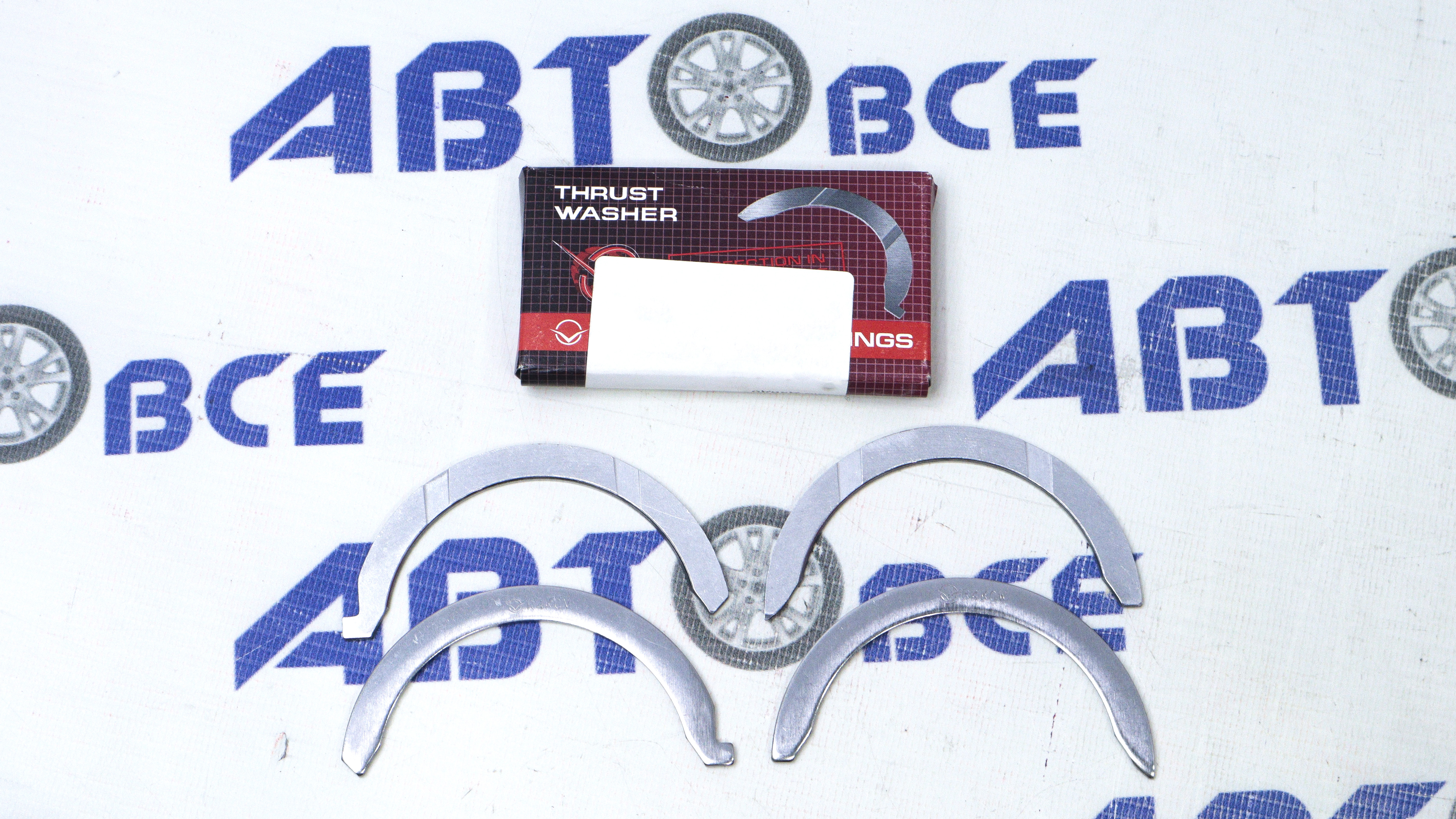 Полукольца коленвала (стандарт) (комплект 4шт) Peugeot 306, Citroen Berlingo (двигатель TU5JP, NFZ) ЗМЗ-Дайдо
